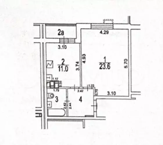 1-к. квартира, 45 м, 5/25 эт. - Фото 0