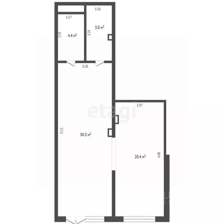 Торговая площадь в Тюменская область, Тюмень ул. Анатолия Клиндюка, ... - Фото 2