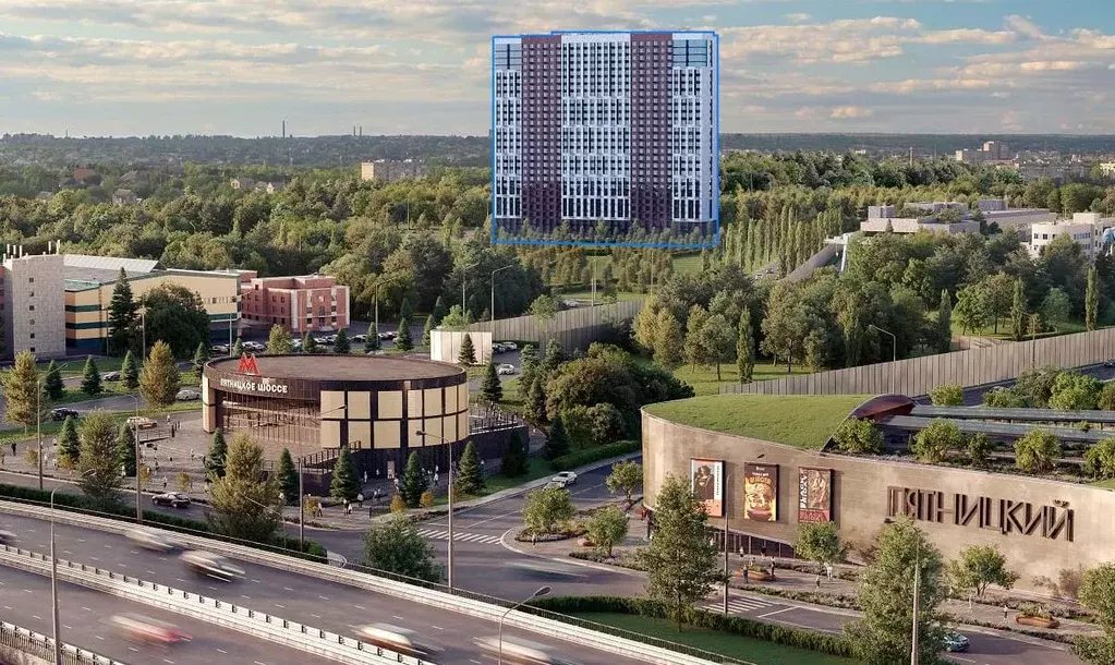 Студия Москва Пятницкое ш., 56Б (22.9 м) - Фото 2