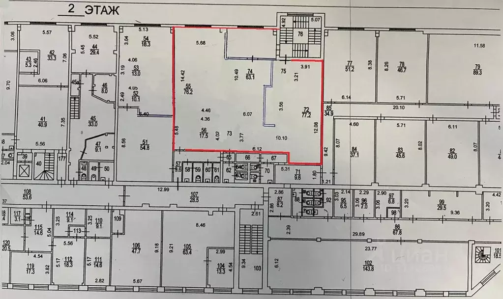 Помещение свободного назначения в Москва ул. Мастеркова, 4 (230 м) - Фото 1