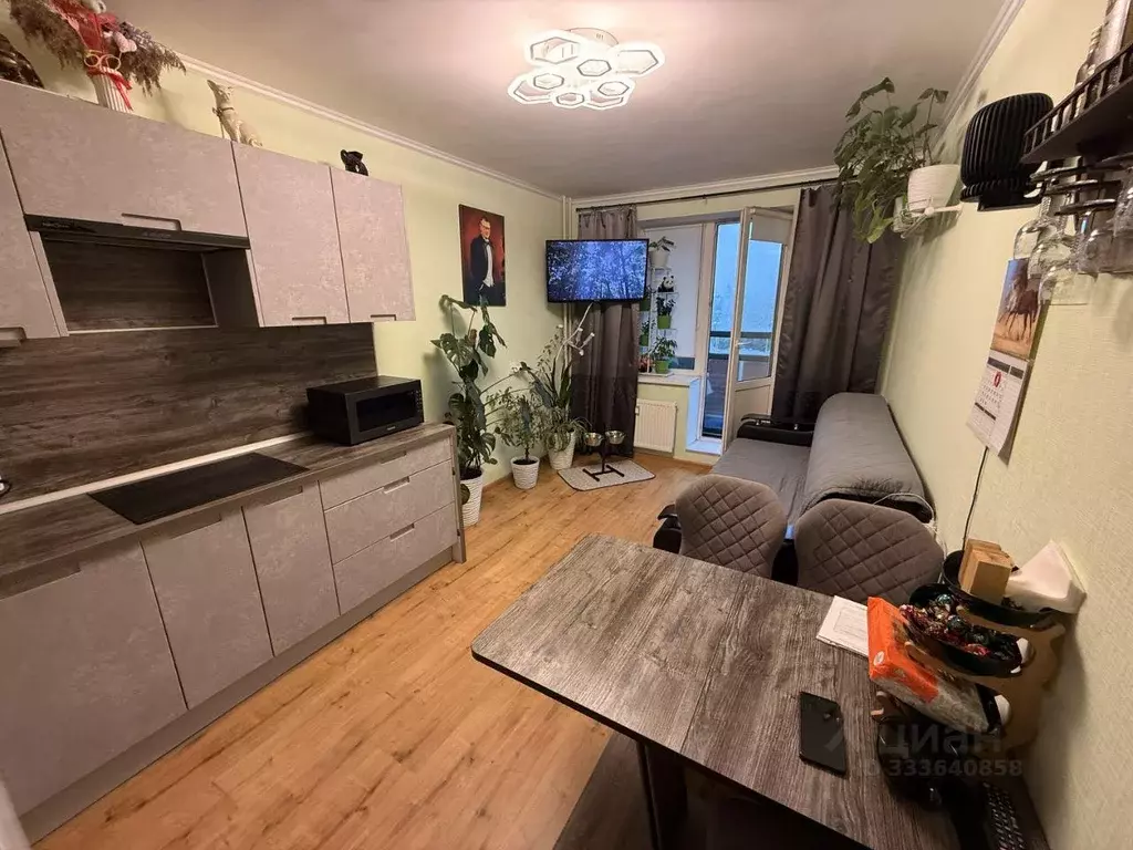 Квартира, 1 комната, 39.5 м - Фото 1