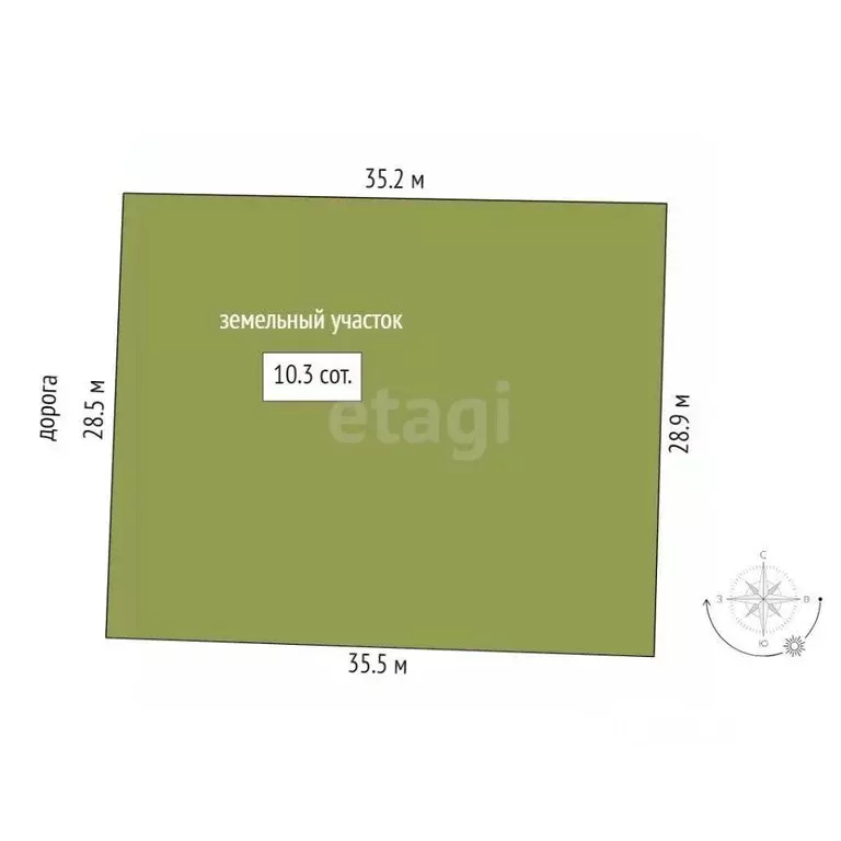 Участок в Тюменская область, Нижнетавдинский муниципальный округ, ... - Фото 2