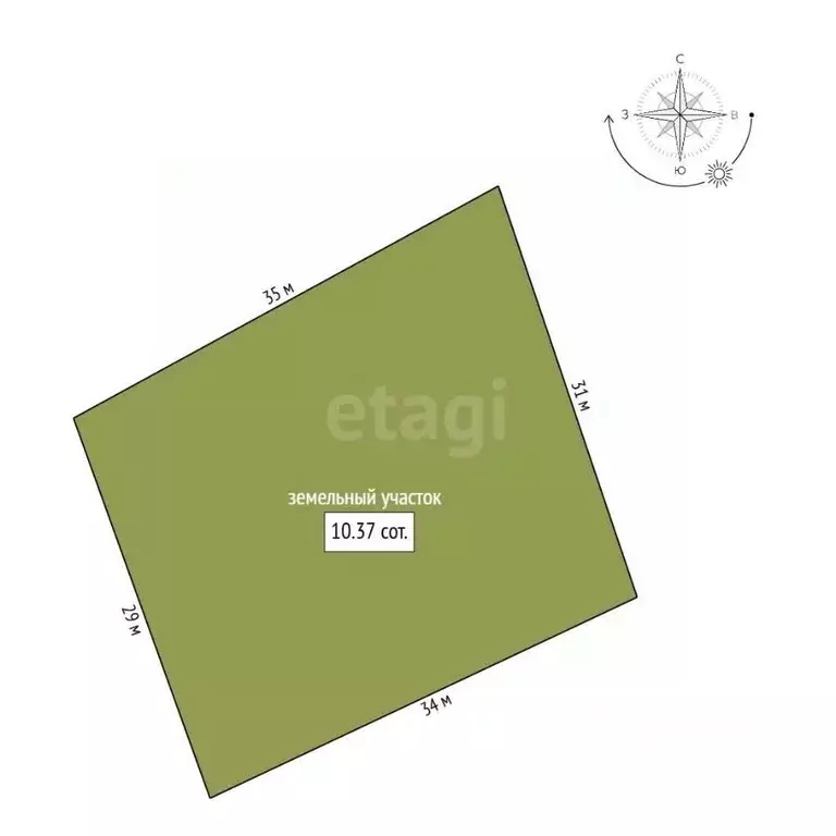 Участок в Амурская область, Благовещенский район, с. Владимировка  ... - Фото 2