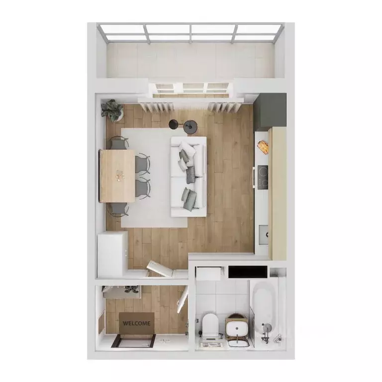 Студия Свердловская область, Каменск-Уральский Октябрьский мкр,  ... - Фото 1