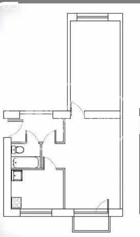 2-комнатная квартира: Лысьва, улица Чапаева, 21 (46 м) - Фото 1