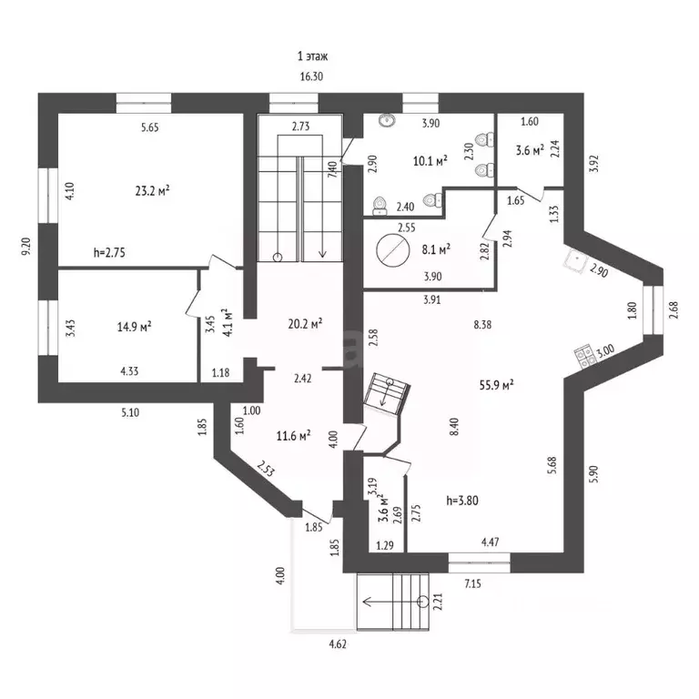 Офис в Хабаровский край, Хабаровск Чернореченская ул., 26 (694 м) - Фото 2