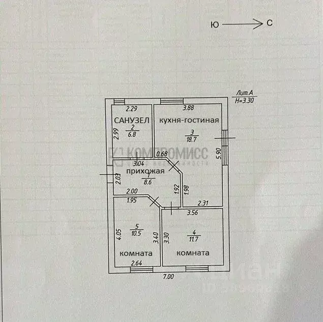 Дом в Краснодарский край, Краснодар Крепость кп, ул. Новомихайловская, ... - Фото 2