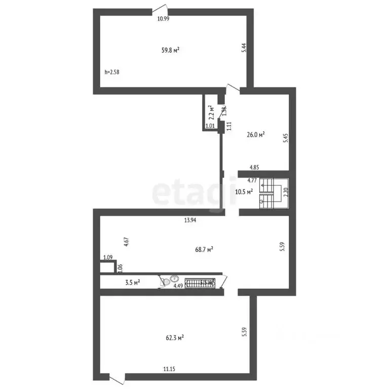Офис в Забайкальский край, Чита ул. Ленина, 130 (237 м) - Фото 1