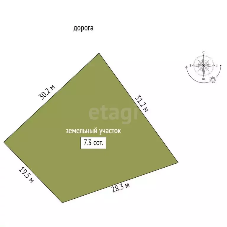 Участок в Санкт-Петербург, Санкт-Петербург, Павловск Павлов Скай кп,  ... - Фото 2