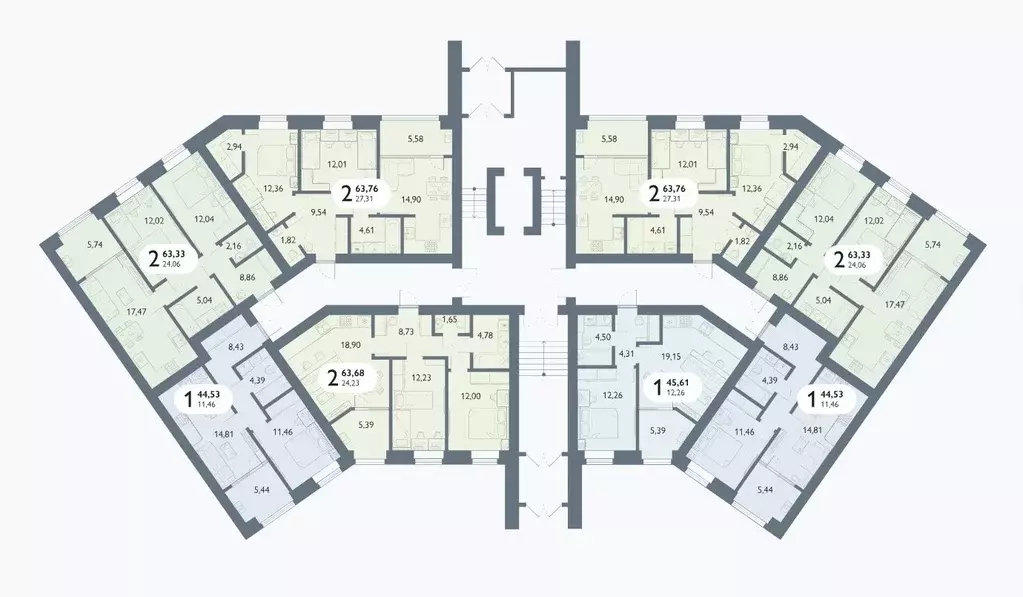 2-к кв. Брянская область, Брянский район, пос. Мичуринский, ... - Фото 2