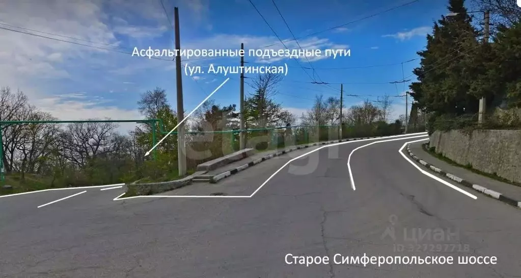 Участок в Крым, Ялта муниципальный округ, Краснокаменка пгт пер. Новый ... - Фото 2