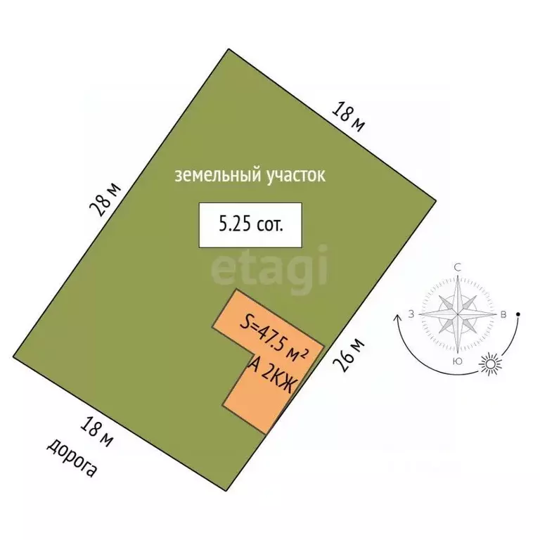 Дом в Тюменская область, Тюмень Дружба СНТ, ул. Дружбы (48 м) - Фото 2