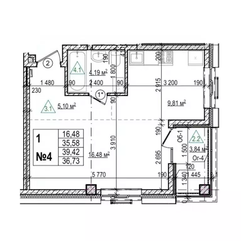 1-к кв. Приморский край, Уссурийск Семь Ветров мкр, Уссури Парк жилой ... - Фото 1