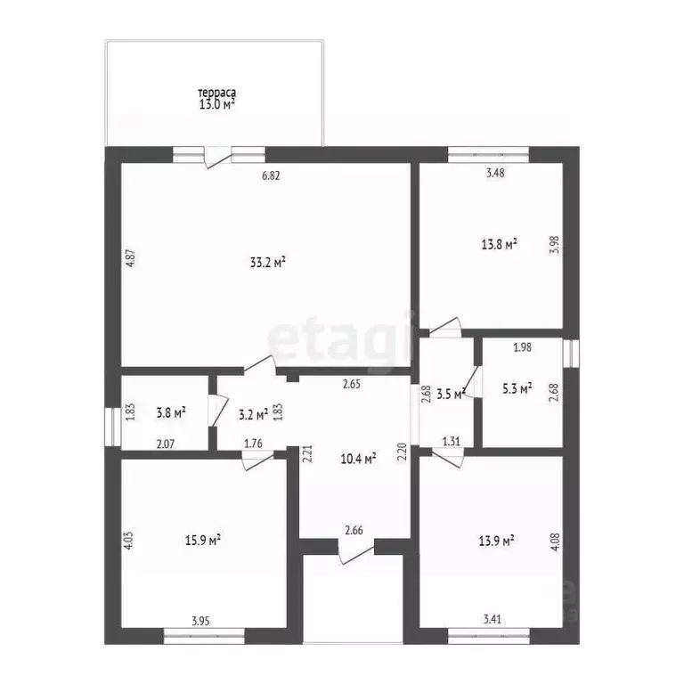 Дом в Тюменская область, Тюменский муниципальный округ, д. Падерина ... - Фото 2