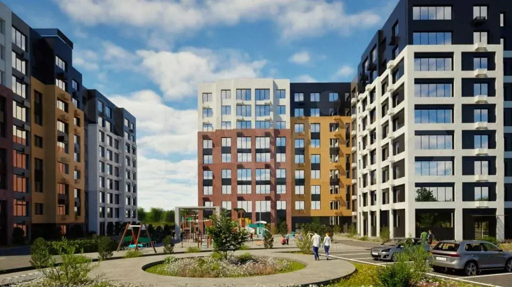 3-к. квартира, 86,4 м, 3/9 эт. - Фото 0