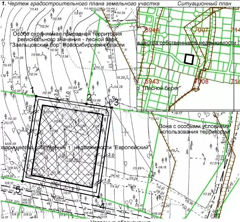 Участок в Новосибирская область, Новосибирск Европейский кп, ул. ... - Фото 1