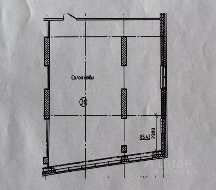 Офис в Пензенская область, Пенза ул. Лозицкой, 1А (85 м) - Фото 2