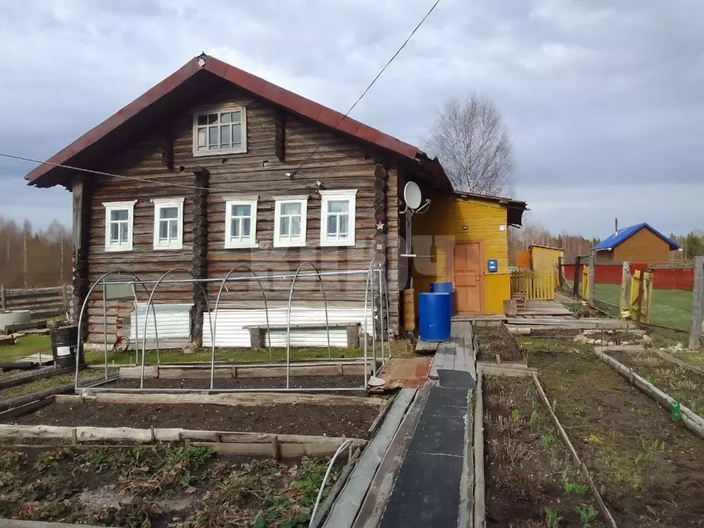 Дом в Вологодская область, Сямженский муниципальный округ, д. ... - Фото 1