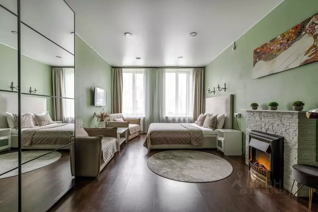 Комната Санкт-Петербург Бухарестская ул., 80 (25.0 м) - Фото 1