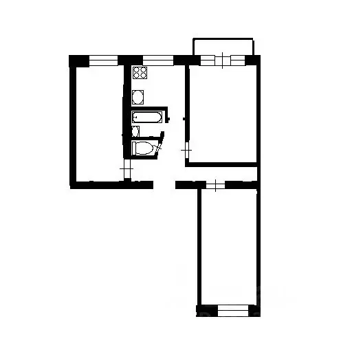 2-к кв. Челябинская область, Чебаркуль ул. Карпенко, 17 (48.7 м) - Фото 2