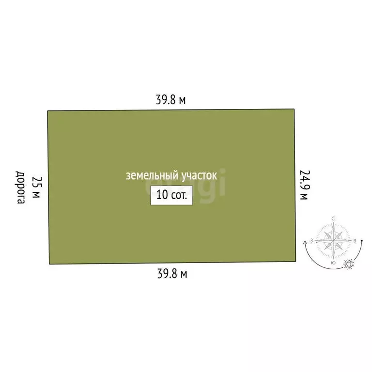 Участок в Тобольск, улица Гумбольдта (10 м) - Фото 1
