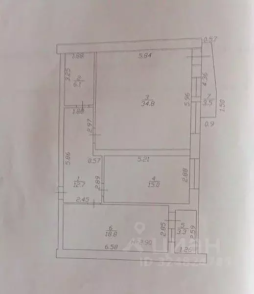 2-к кв. Краснодарский край, Анапа ул. Толстого, 50 (94.0 м) - Фото 2