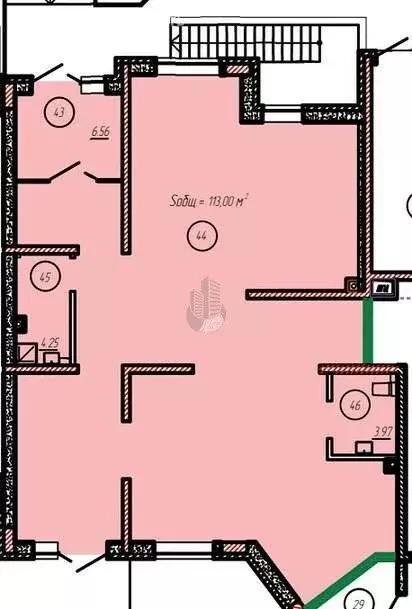 Торговая площадь (113 м) - Фото 1