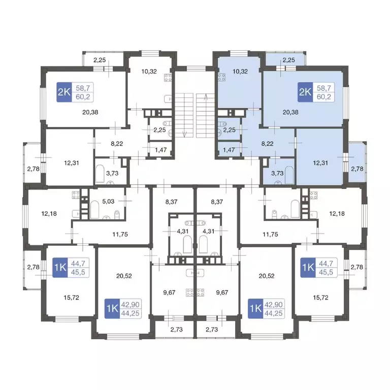 2-к кв. Москва д. Ивановское, ул. Николинские Ключи, 19к2 (58.9 м) - Фото 0