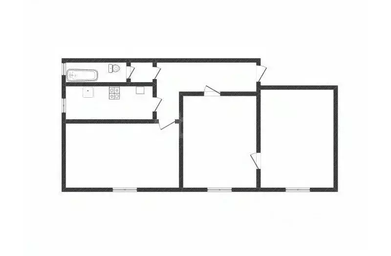 3-к кв. Костромская область, Нерехта Нерехтская ул., 53 (67.8 м) - Фото 2