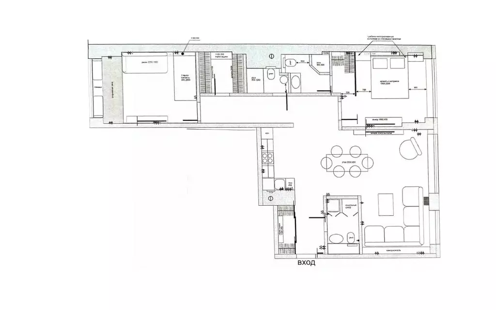 3-к кв. Москва Кочновский проезд, 4к2 (117.0 м) - Фото 2