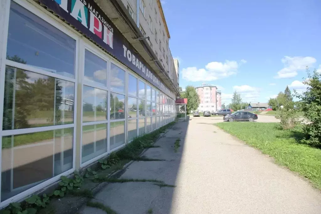 Торговая площадь в Вологодская область, Шексна рп, Шексна Южная мкр ... - Фото 1