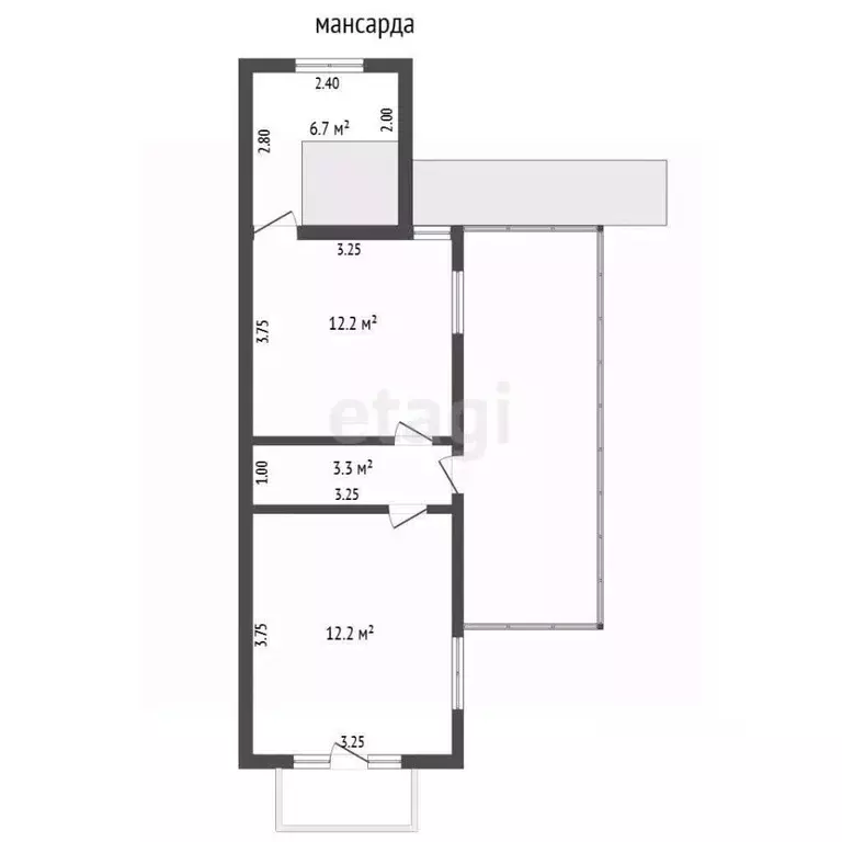 Дом в Крым, Судак ул. Пограничников (121 м) - Фото 2