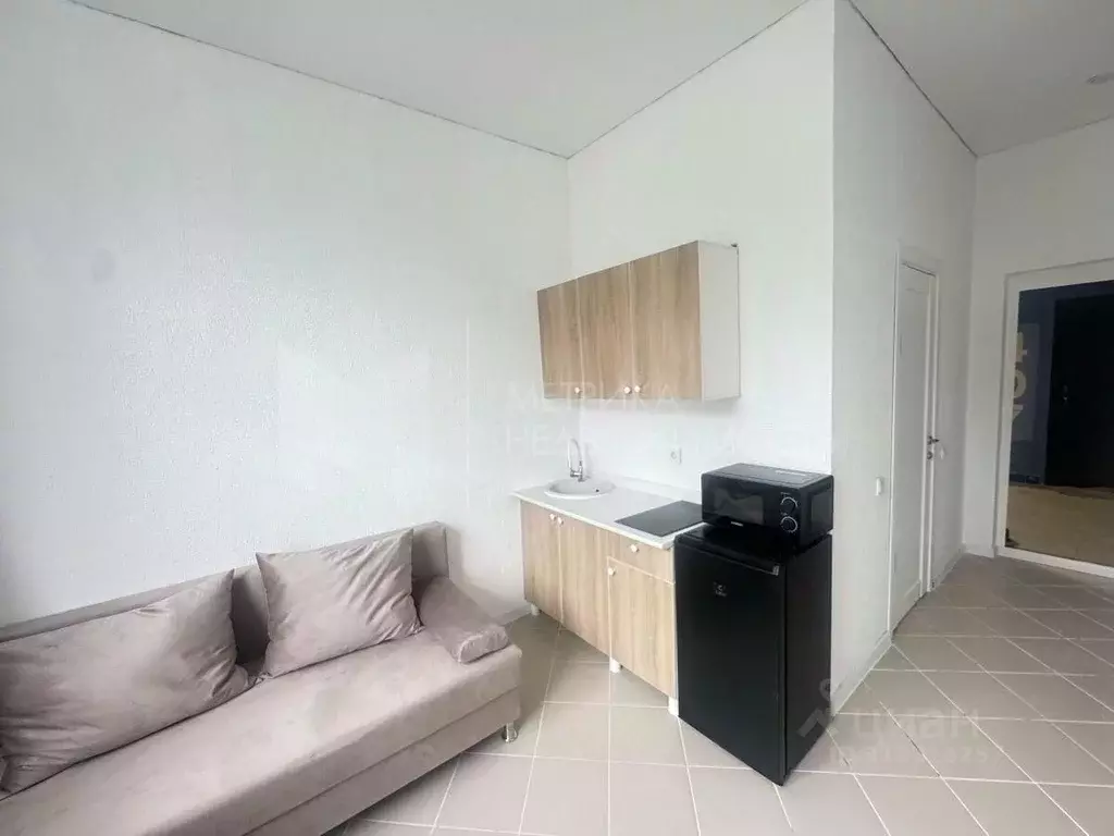 Студия Тюменская область, Тюмень ул. Пермякова, 43Ас1 (16.0 м) - Фото 0