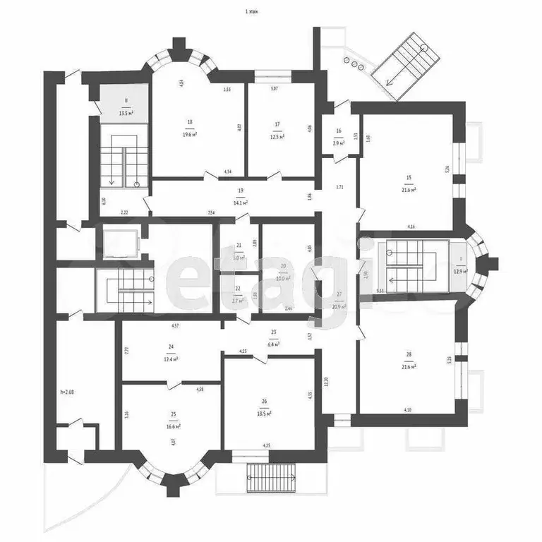 Продам офисное помещение, 547.5 м - Фото 1