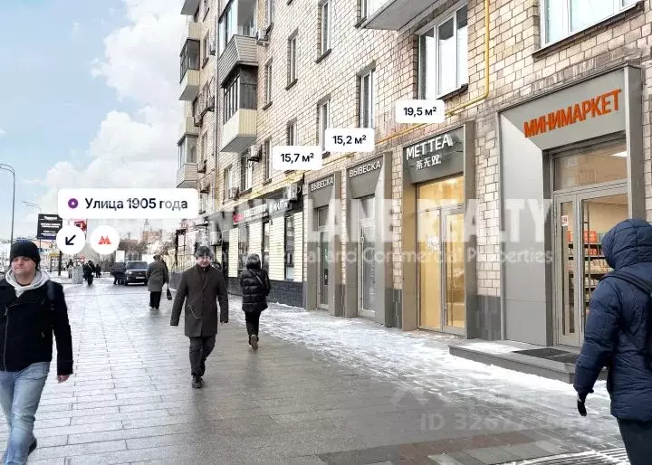 Торговая площадь в Москва Звенигородское ш., 3АС2 (16 м) - Фото 1