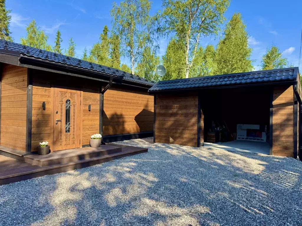 Дом в Мурманская область, Кольский район, Тулома с/пос, Пак садовое ... - Фото 1