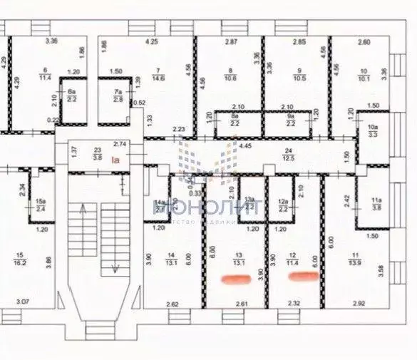 Квартира, студия, 15.3 м - Фото 1