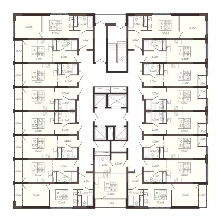 1-к кв. Крым, Евпатория просп. Ленина, 60 (38.06 м) - Фото 2