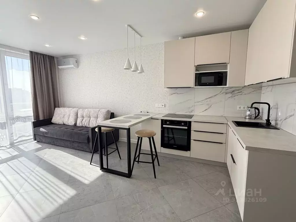 Студия Москва Газгольдерная ул., 10 (30.0 м) - Фото 2