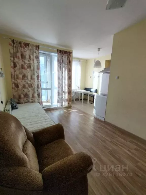 Студия Новосибирская область, Новосибирск Шлюз мкр, ул. Русская, 38 ... - Фото 1