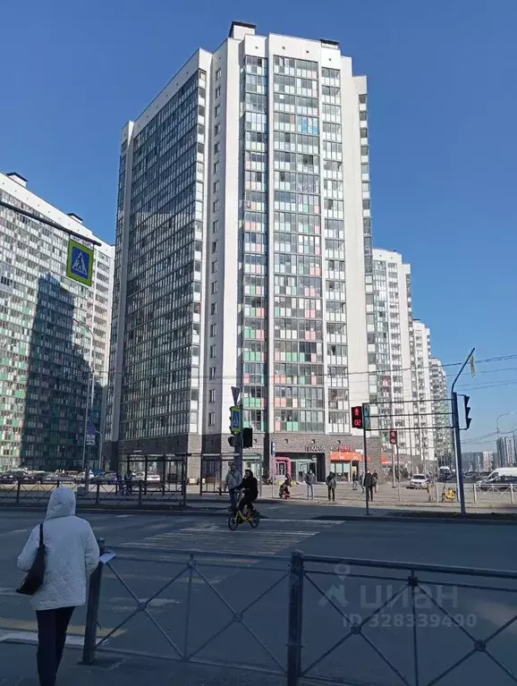 Студия Ленинградская область, Мурино Всеволожский район, ул. Шувалова, ... - Фото 2