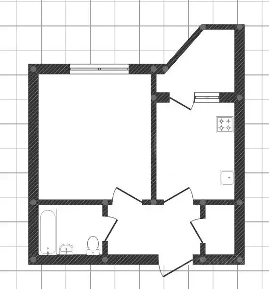 1-к кв. Липецкая область, Липецк ул. П.И. Смородина, 3 (43.9 м) - Фото 2