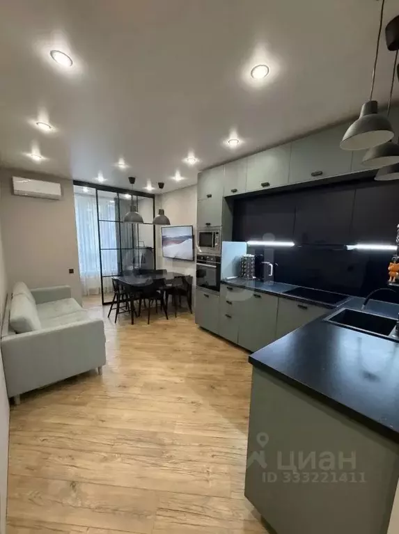 3-к кв. Татарстан, Казань пос. Дербышки, ул. Мира, 62к2 (95.7 м) - Фото 1