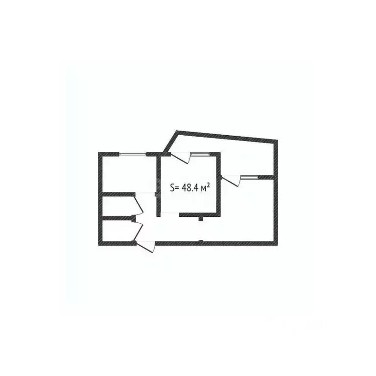 2-к кв. Алтайский край, Бийск Ударная ул., 85 (48.4 м) - Фото 2