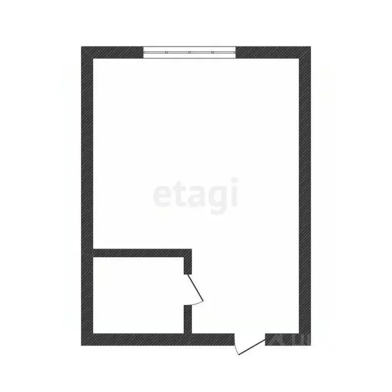 Студия Приморский край, Владивосток Тунгусская ул., 24 (13.4 м) - Фото 1