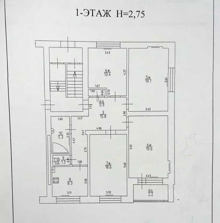 4-к кв. Калининградская область, Калининград Зоологическая ул., 15 ... - Фото 2