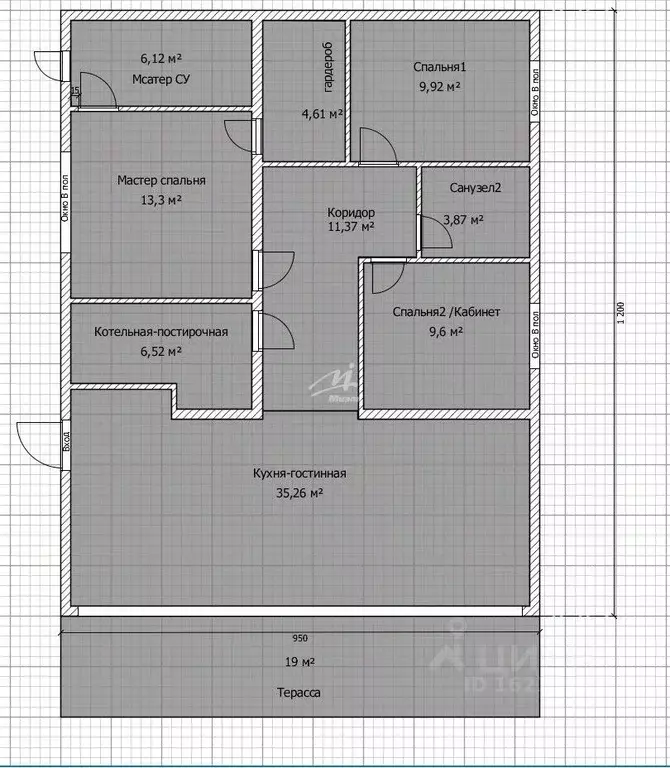 Дом в Севастополь Ритм СНТ,  (115 м) - Фото 2