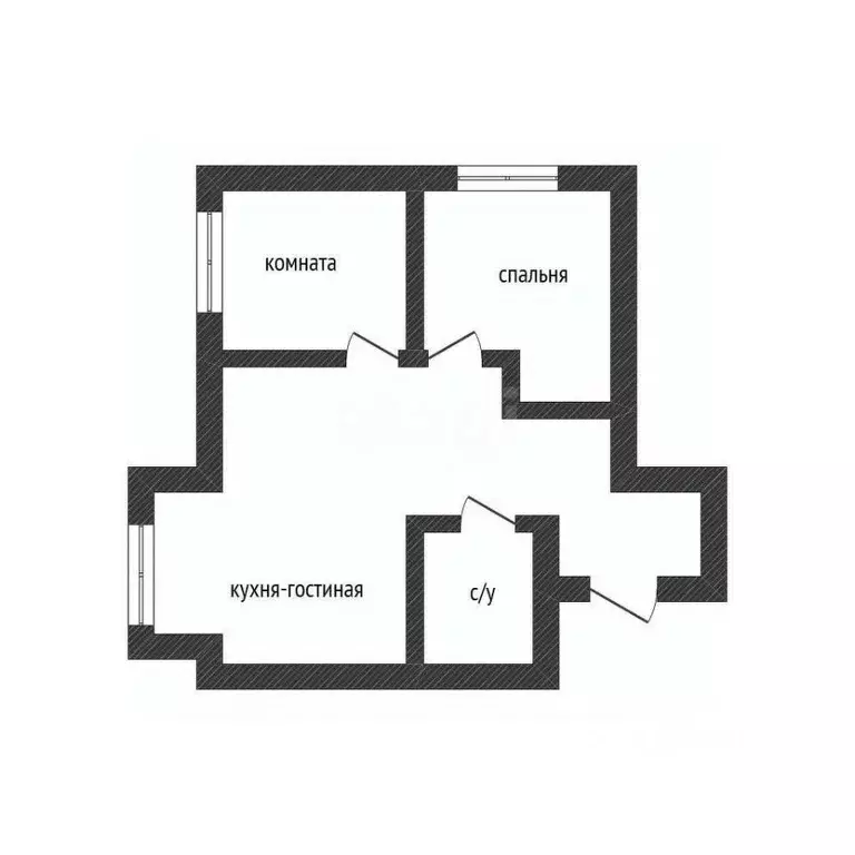 2-к кв. Приморский край, Владивосток ул. Грязелечебница, 23В (48.5 м) - Фото 1