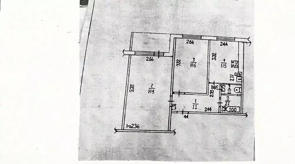 2-комнатная квартира: Барнаул, улица Солнечная Поляна, 13 (43.3 м) - Фото 1