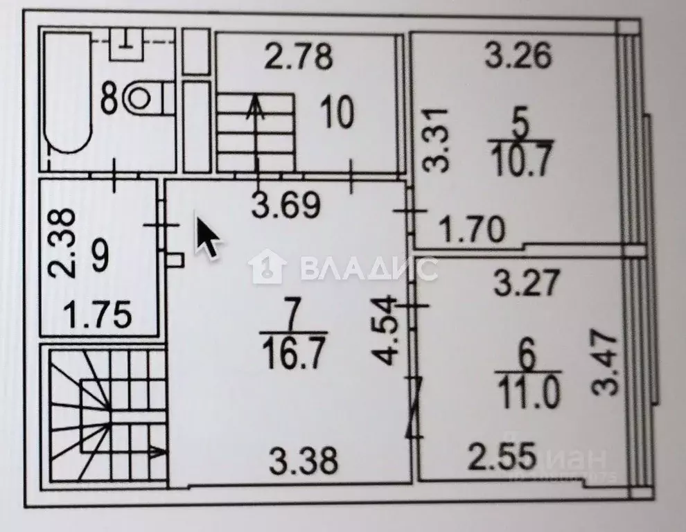 4-к кв. Москва, Москва, Троицк бул. Троицкий, 3 (110.0 м) - Фото 2
